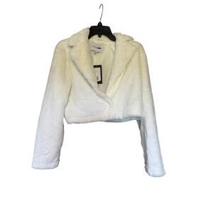 Fashion Nova New with tags faux fur Jacket